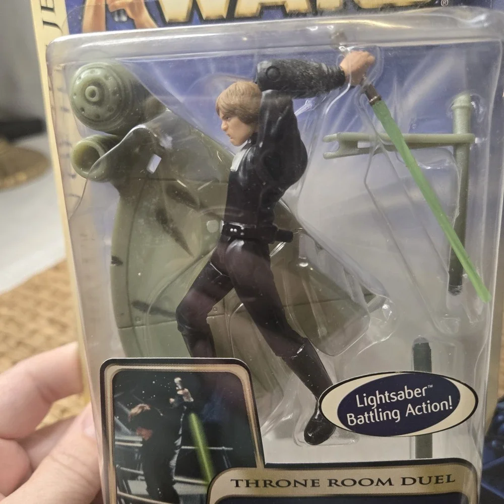 Lot Of 4 Vintage Star Wars‎ Kenner Hasbro Figures 2003 1995 New Original Sealed